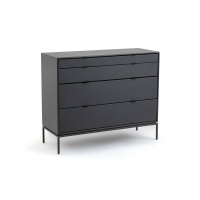 Комод Из металла и кожи Ralto единый размер черный AM.PM  фото, kupilegko.ru